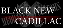 BLACK NEW CADILLAC